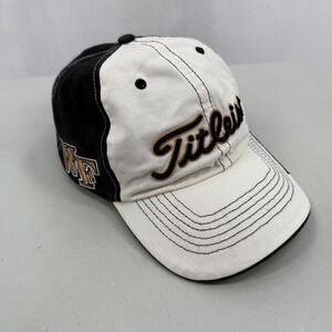 Titleist Men's Hat Wake Forest Demon Deacons Black White 47 Brand Strapback